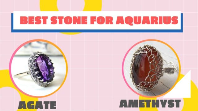 Lucky Stones for Aquarius are Agate and Amethyst | 2019